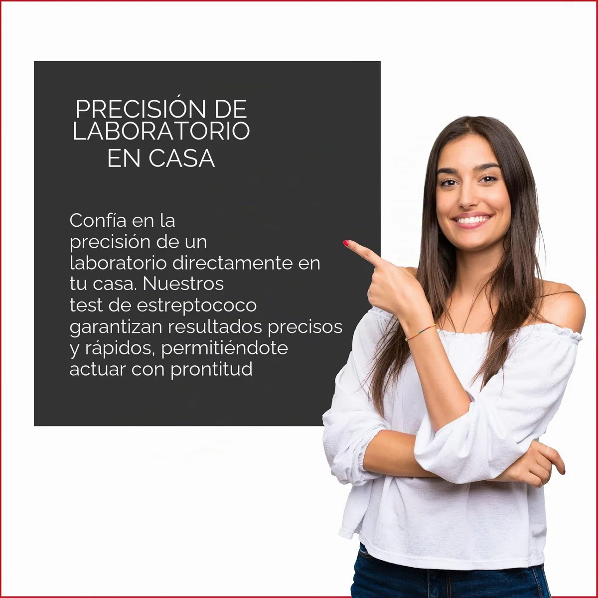 5 unidades | Prueba rápida de estreptococo A || Tampón faríngeo para la detección de estreptococo del grupo A || Fácil de usar || Resultados rápidos en 10 minutos | Alta precisión