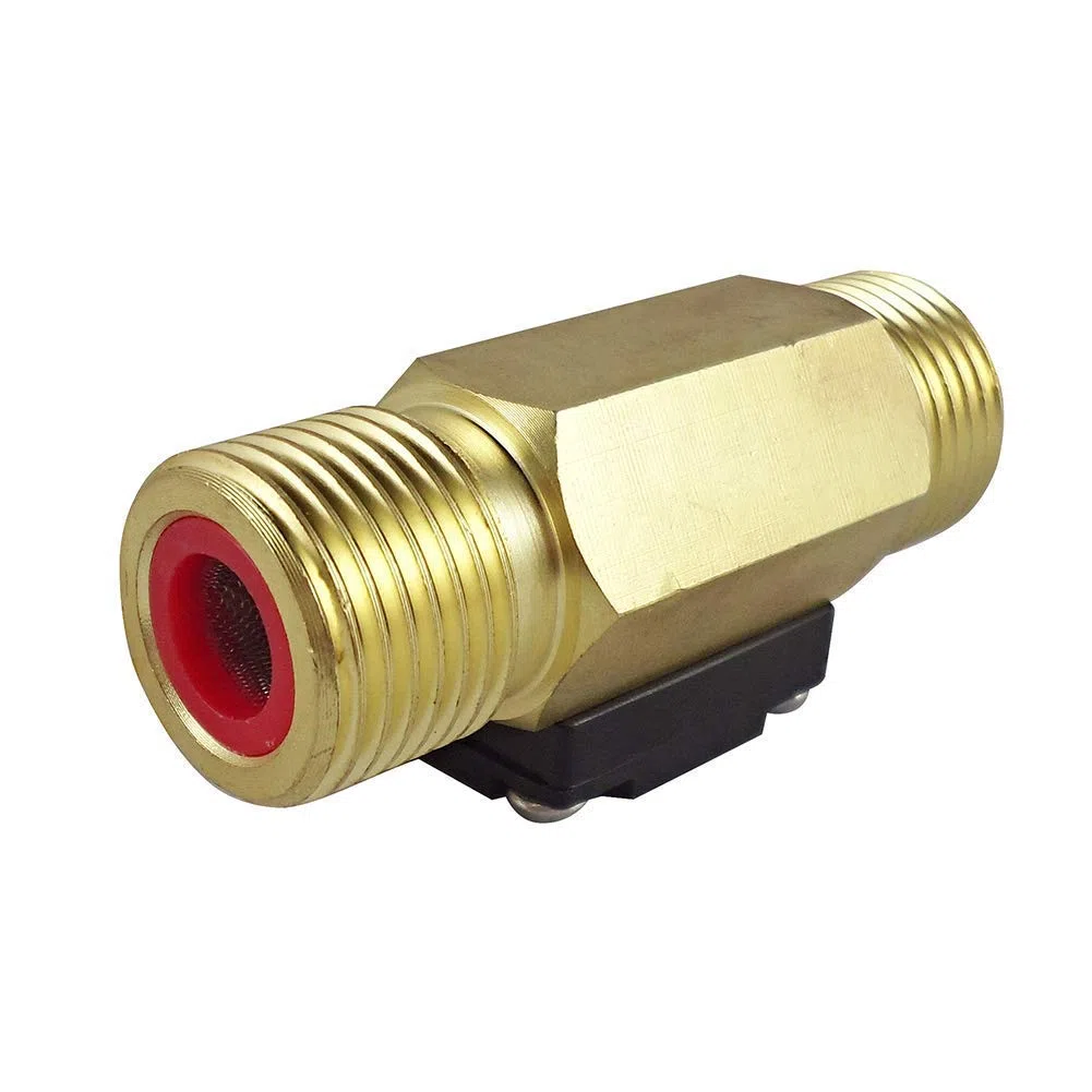 DIGITEN G1/2" interruptor de flujo de agua líquido con filtro 1-30L/min, 0-2A/0-220V (AC o DC)
