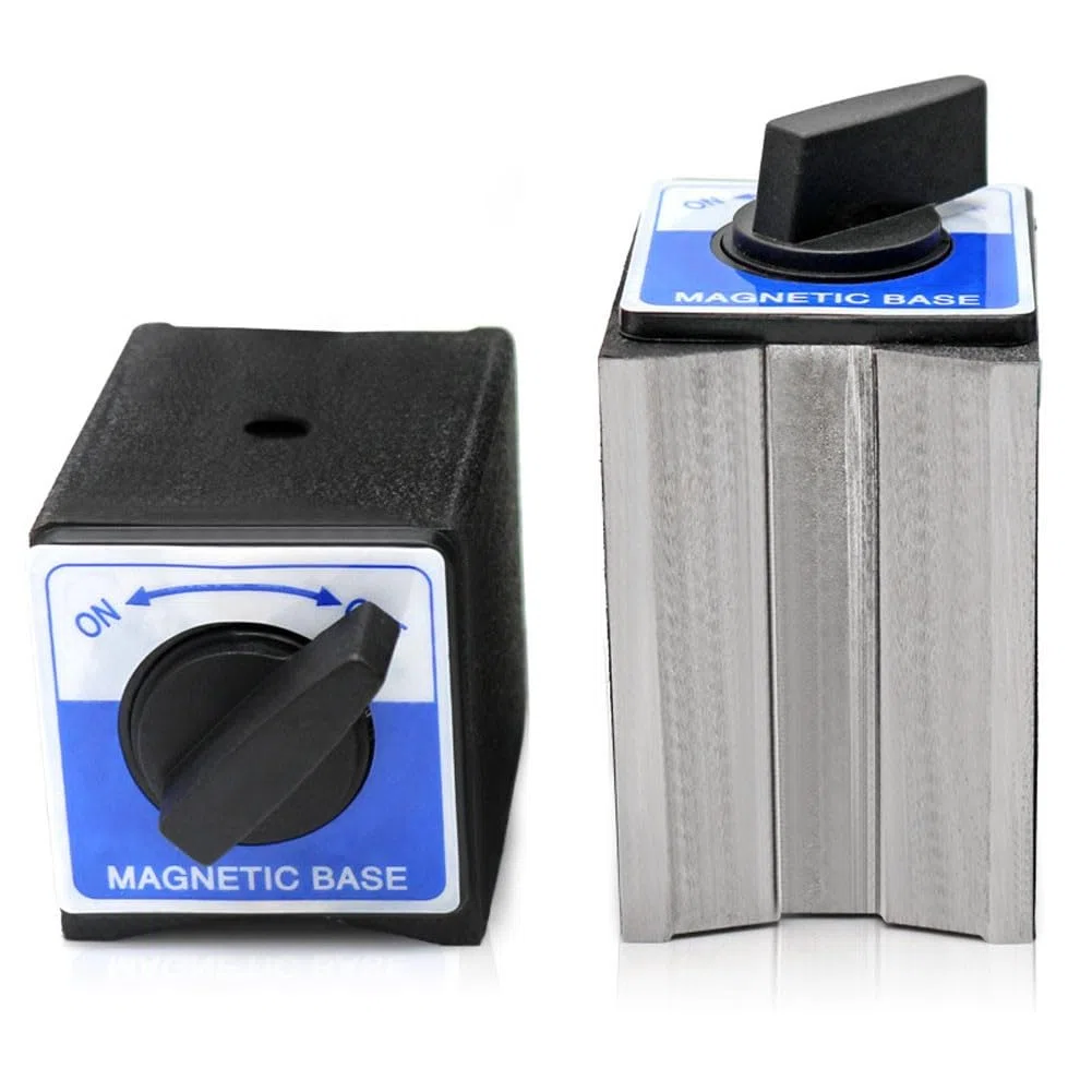 Para la comprobación de punto base de los relojes comparadores de 0-10 mm