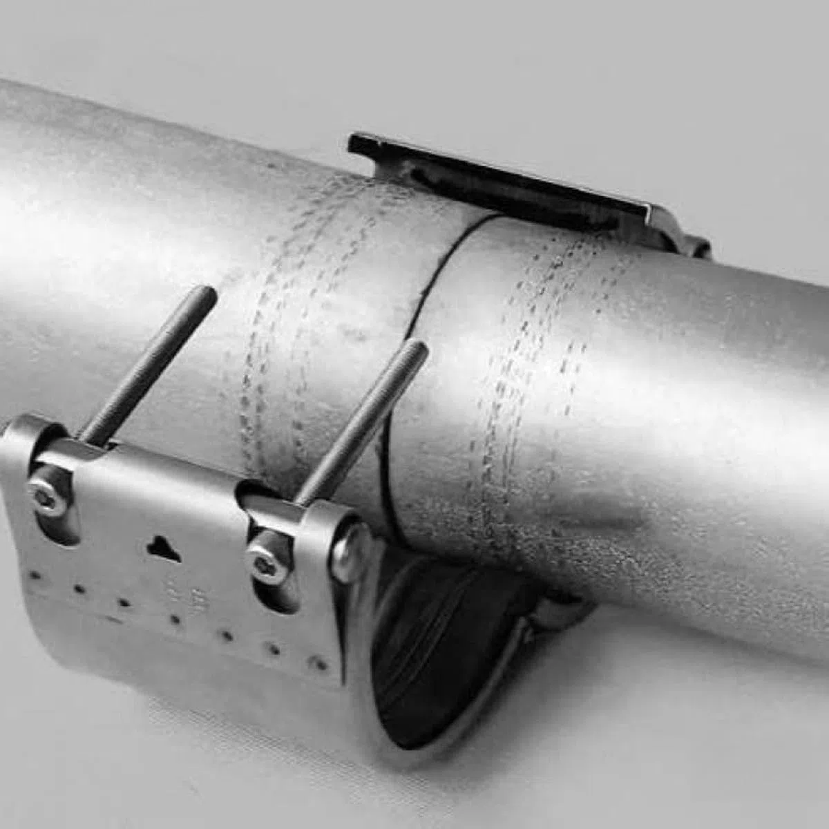 Abrazadera simple de acero inoxidable 304 para reparación de fugas, DN15, para tuberías de 20 a 22 mm de diámetro exterior