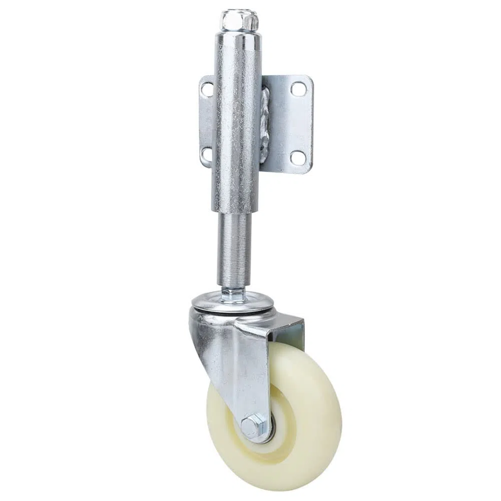 Eurobuy Rueda de Compuerta de 4 pulgadas Rueda Giratoria de Nylon con Ruedas Giratorias de Alta Resistencia Capacidad de Carga de 440 Lb