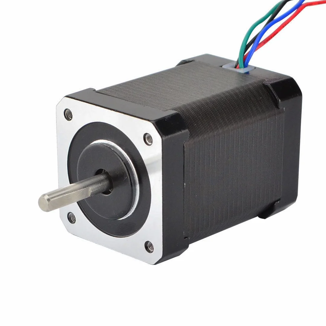 STEPPERONLINE Motor paso a paso bipolar Nema 17 de alto par 92 onzas/65 Ncm 2.1 A