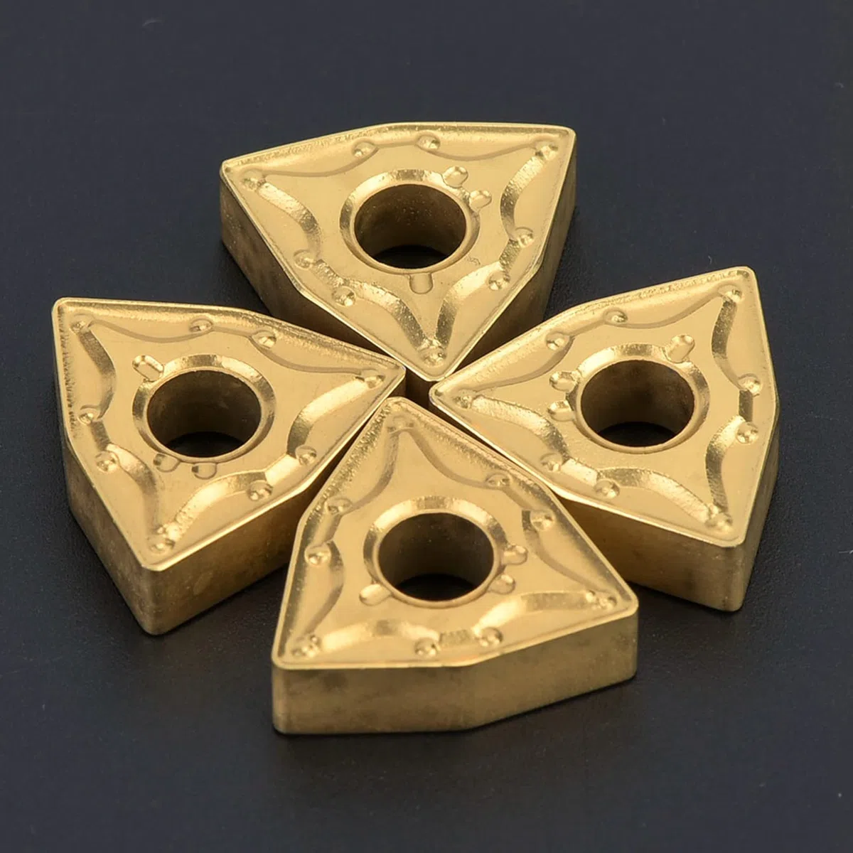 Artillery Cnc Carburo de Duro, 10 Unidades Insertos De Carburo 432 / Wnmg0804 Cnc Insertos Crystal Hoja de Torno Torneado Herramienta Tornear Tornear Tornear Herramienta