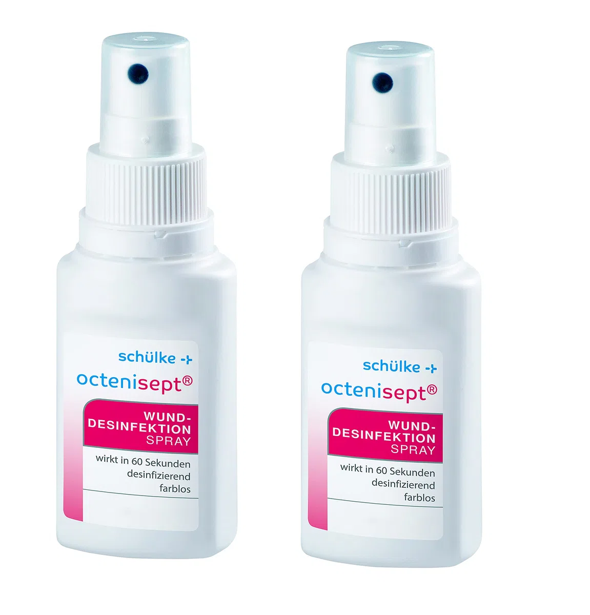 OCTENISEPT Lösung, 50 ml Doppelpack Wunddesinfektion Desinfektion (2 Stück) | Flasche (50 ml)
