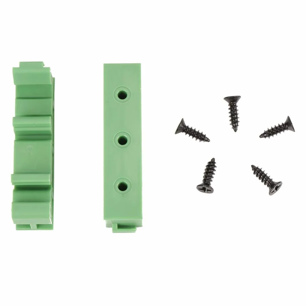 IDC40P Conector de bloque de terminales de placa de conexión de 40 pines macho Conector Interfaz PLC con soporte Adecuado para PLC,Servo y montaje en riel DIN.