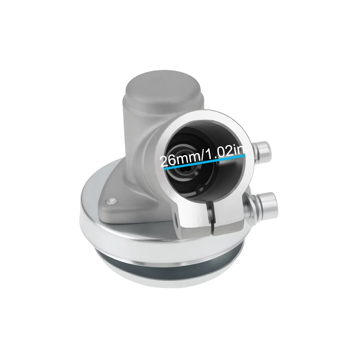 Engranaje Angular de 7 Dientes Compatible con Powermat Desbrozadora con Eje de 26 Mm