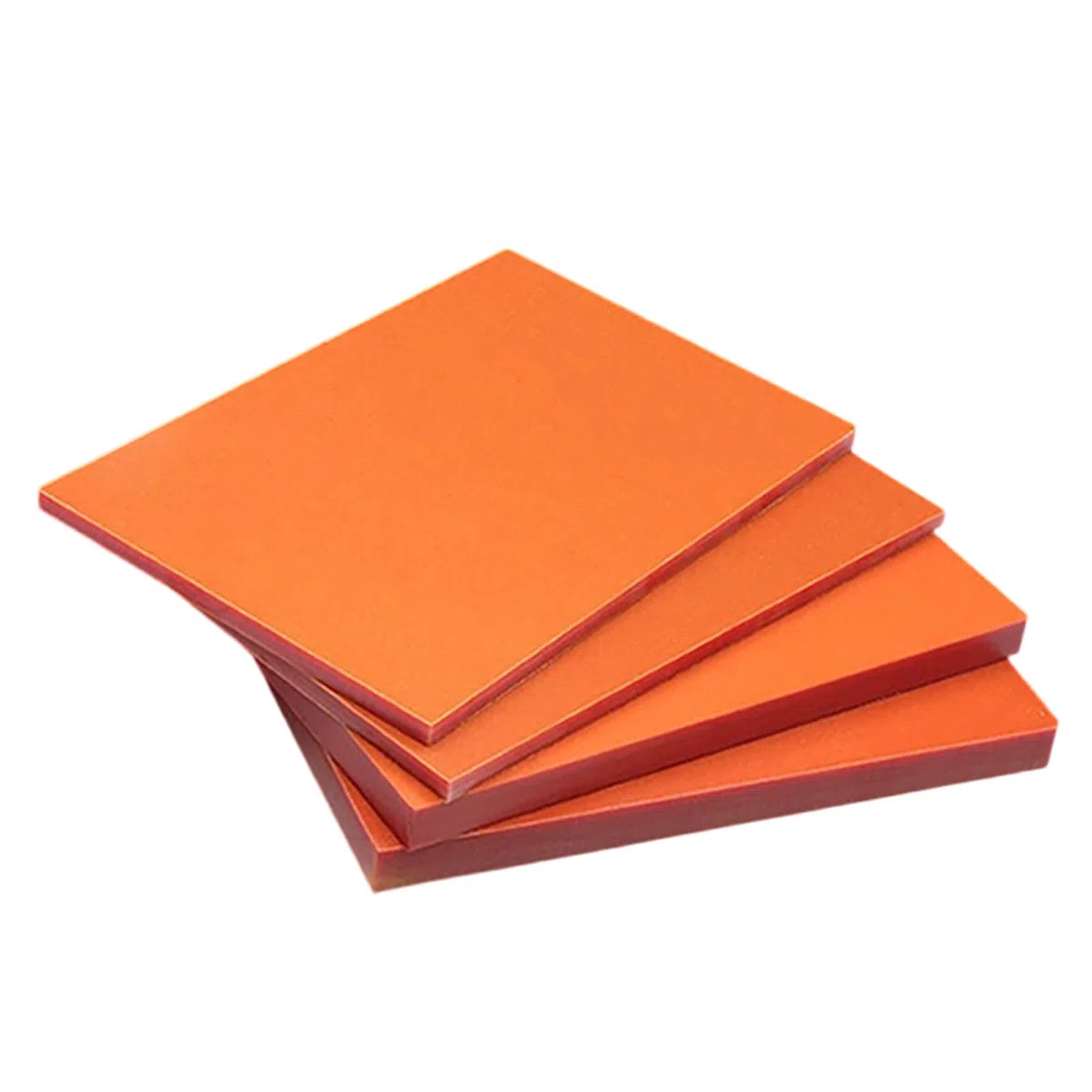 Planchas de baquelita fenólica, Tablero de Resina fenólica de baquelita, 400 x 400 mm, Grosor de 2/3/5 mm, 1 Unidad(400 * 400 * 2mm)