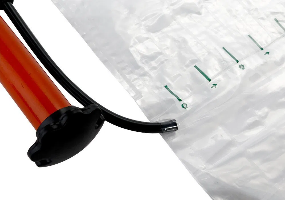 50x Bolsas inflables Bolsas de inyección de gas Bolsa inflable y transfortable para botella de vino Bolsa a prueba de golpes y a prueba de explosiones Bolsa de transporte de vino