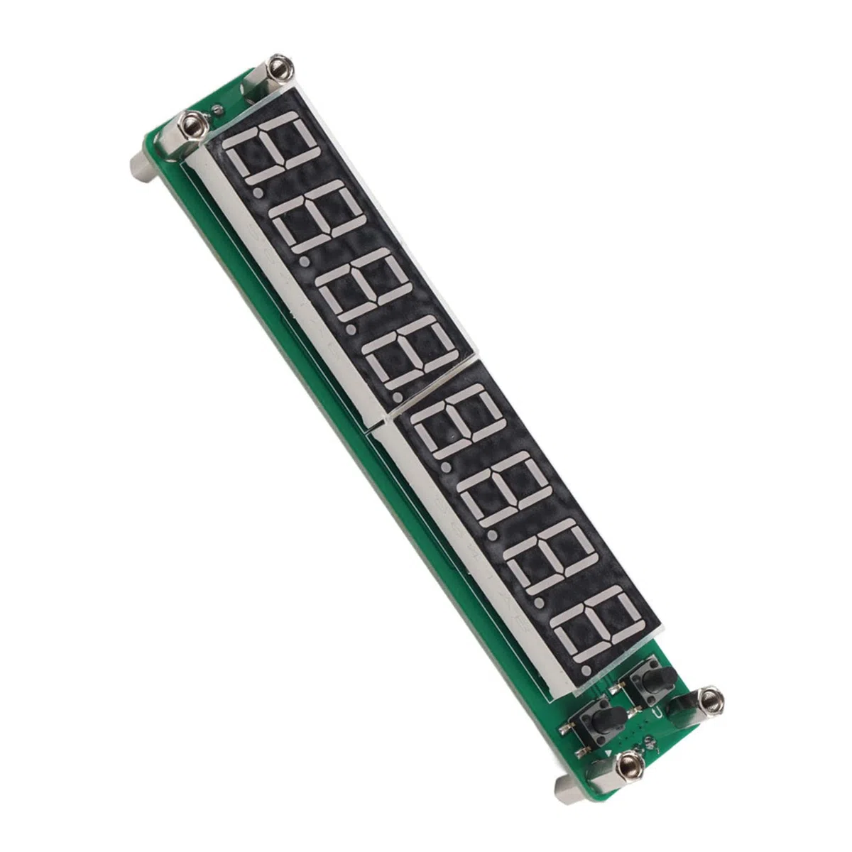 PLJ 8LED H RF Frecuencia de Señal, Frecuencímetro Digital Rf Medidor de Frecuencia de Señal Contador de Cimómetro Módulo de Prueba 0.1~1000MHz (fuente Retroiluminada(Fuente retroiluminada azul)