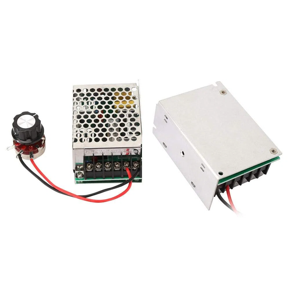 Regulador del motor de CC, 220V Controlador de velocidad del motor monofásico de CA Controlador de velocidad de CC de 4KW Controlador de velocidad de CC Controlador del motor de CC Entrada de CA mon