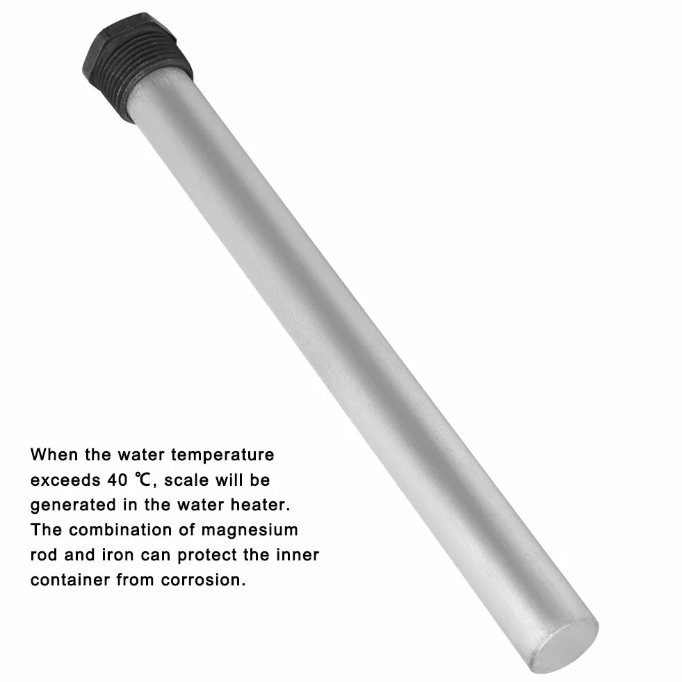 Calentador de Agua Varilla de Ánodo de Magnesio Anticorrosión 1Pc 232767 Npt3/4 21 * 235Mm