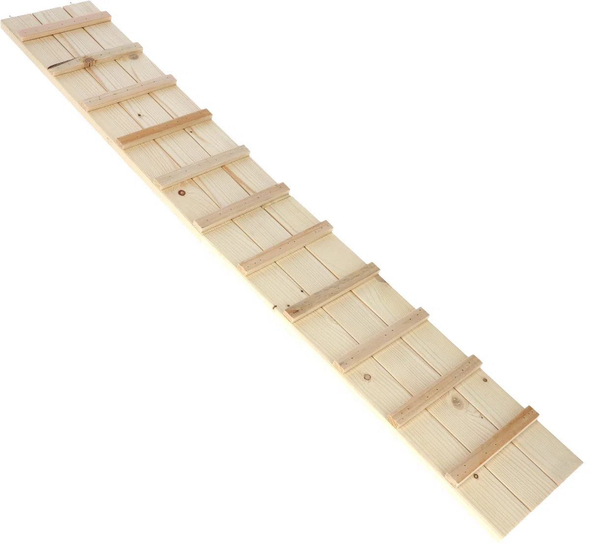 Escalera de Pollo de Madera, 115 x 18 x 3 cm