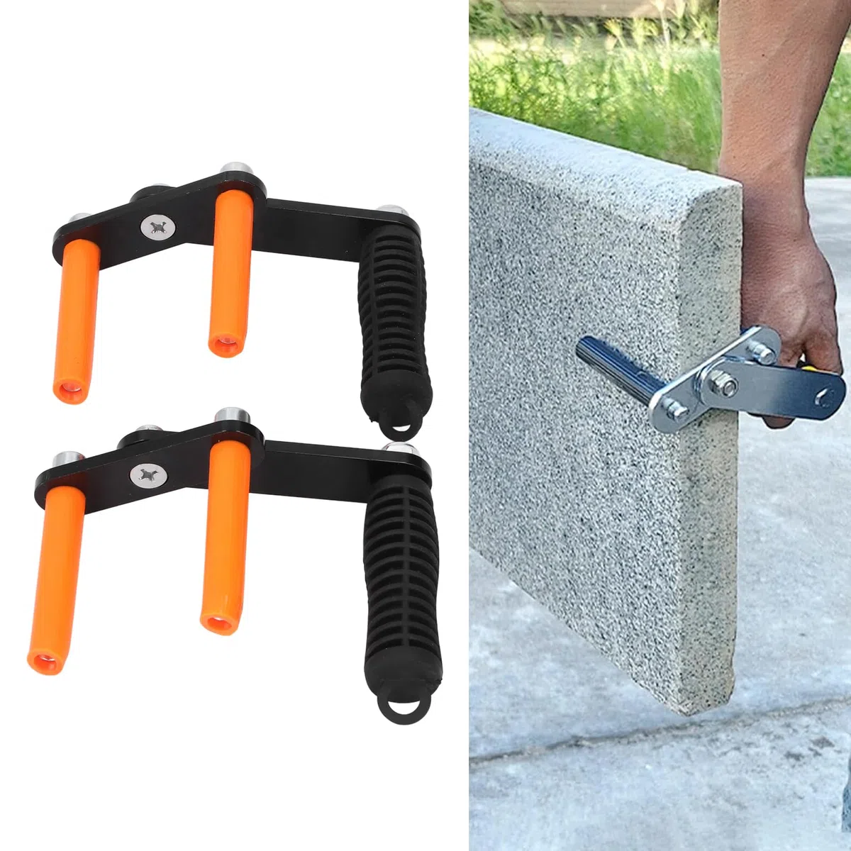 FTVOGUE Carrier de Paneles de Madera de Madera de 2 Piezas Levantador de Lámina de Metal de Servicio Pesado con Holgazanería de Paneles de Yeso Ergonómicos Ajustables para Puertas de