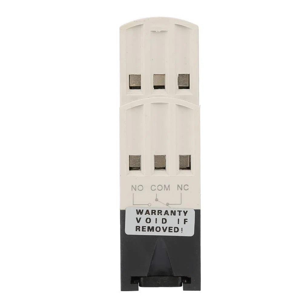 Relé de monitoreo de voltaje DC 12V/24V/36V/48V Relé de protección de sobrevoltaje y bajo voltaje Carril guía de 35MM(DC12V)