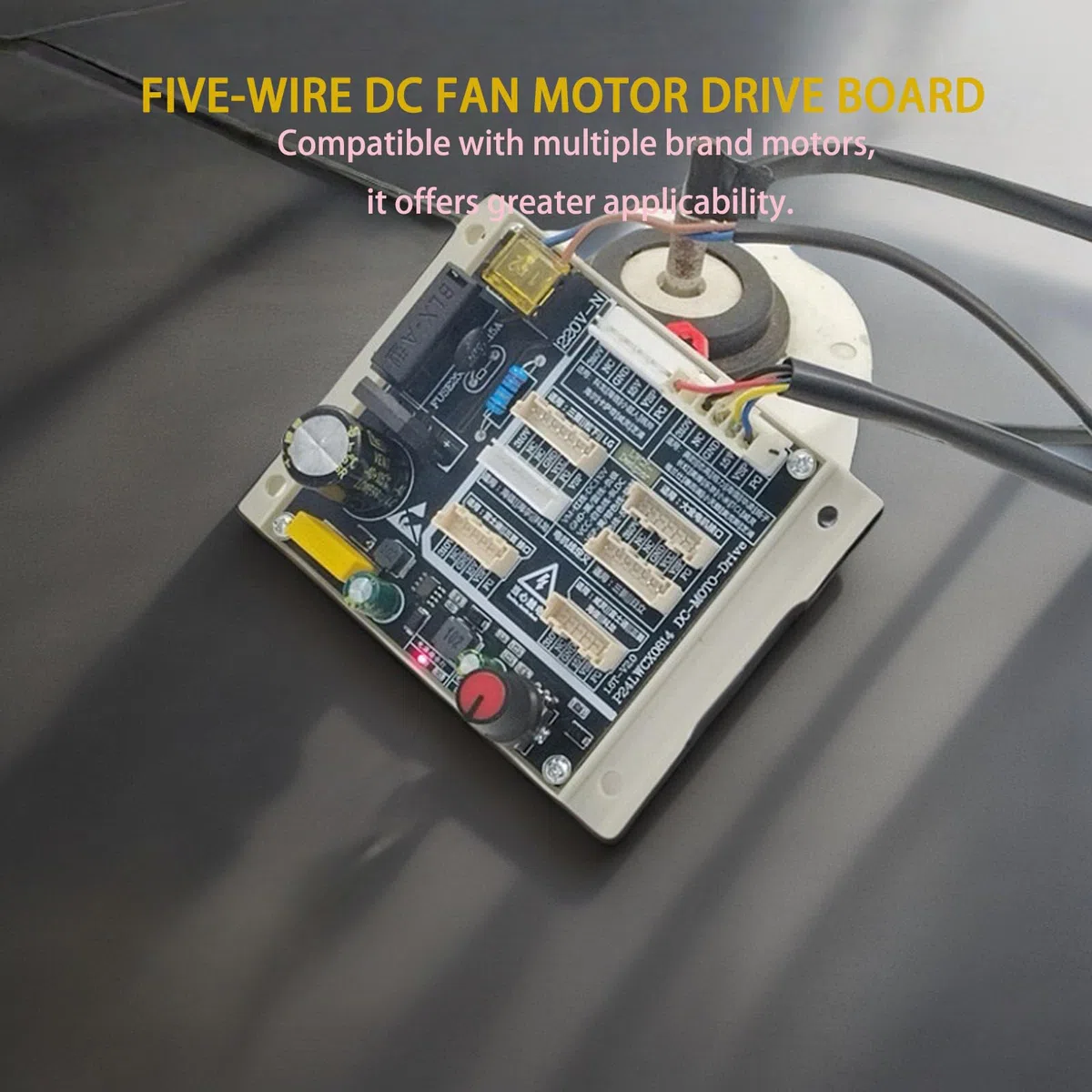 Actualizaciones High Electric Brushless Motor Drives Board for HVAC Systems Featuring Rise Defense & Automatic Discharge Universal HVAC Fan Motor Tester