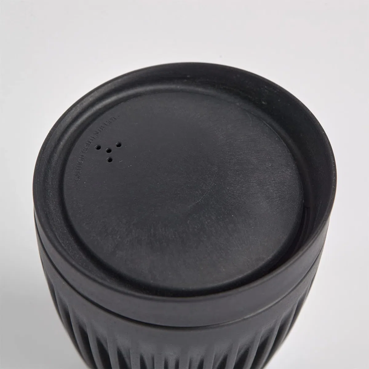 HUSKEE 6oz HuskeeCup - Taza y Tapa de café y té de cáscara de café (Color Natural)
