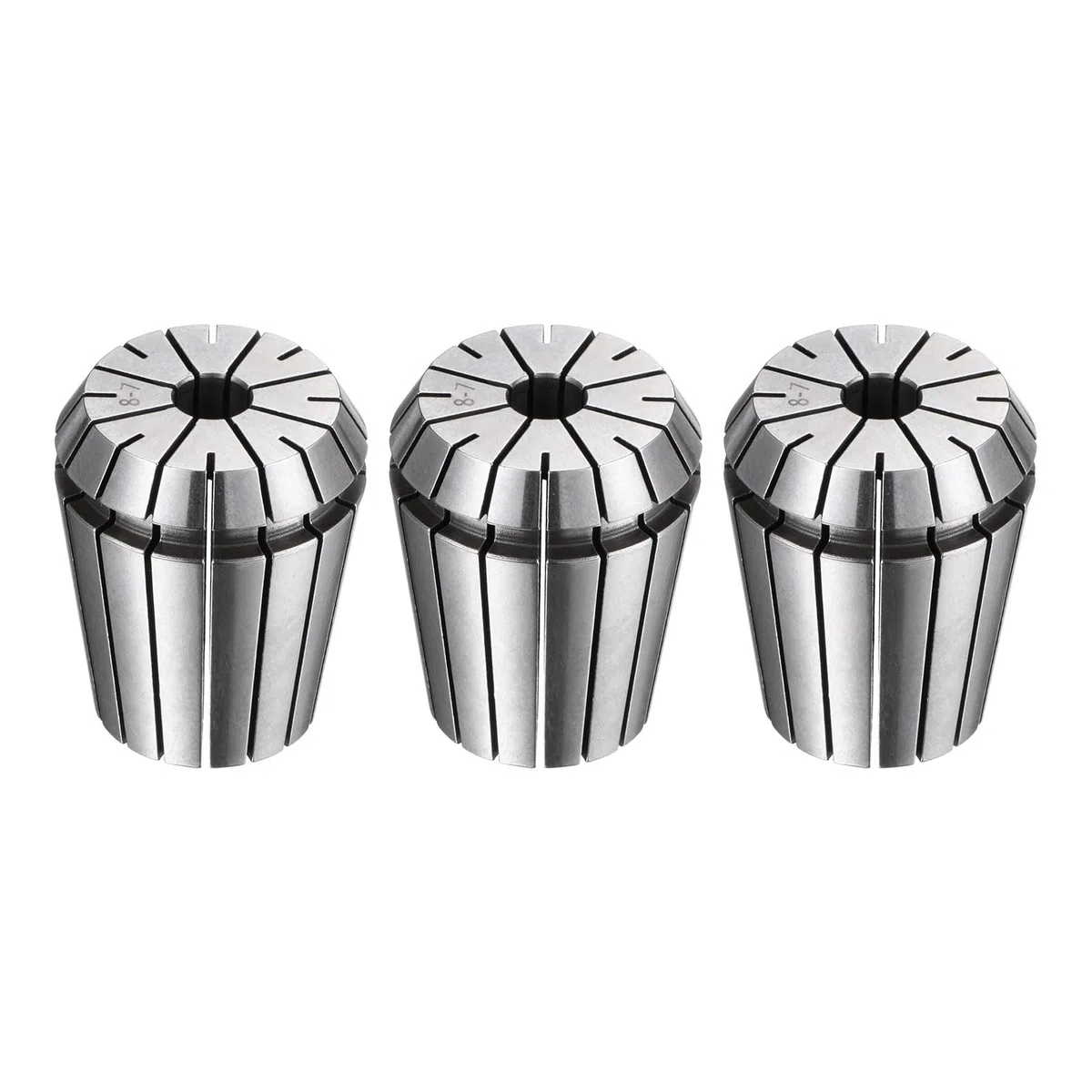 QUARKZMAN 3 Piezas Er32 8mm Portabrocas de Pinza de Resorte de Alta Precisión 0.015mm para Máquina de Grabado CNC Torno Fresadora