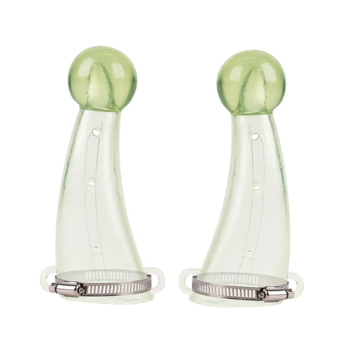 Milageto Protector de, Accesorio de Granja para Proteger Cuernos de Cabra, Funda de Silicona con Esquinas Redondeadas, Funda Protectora para