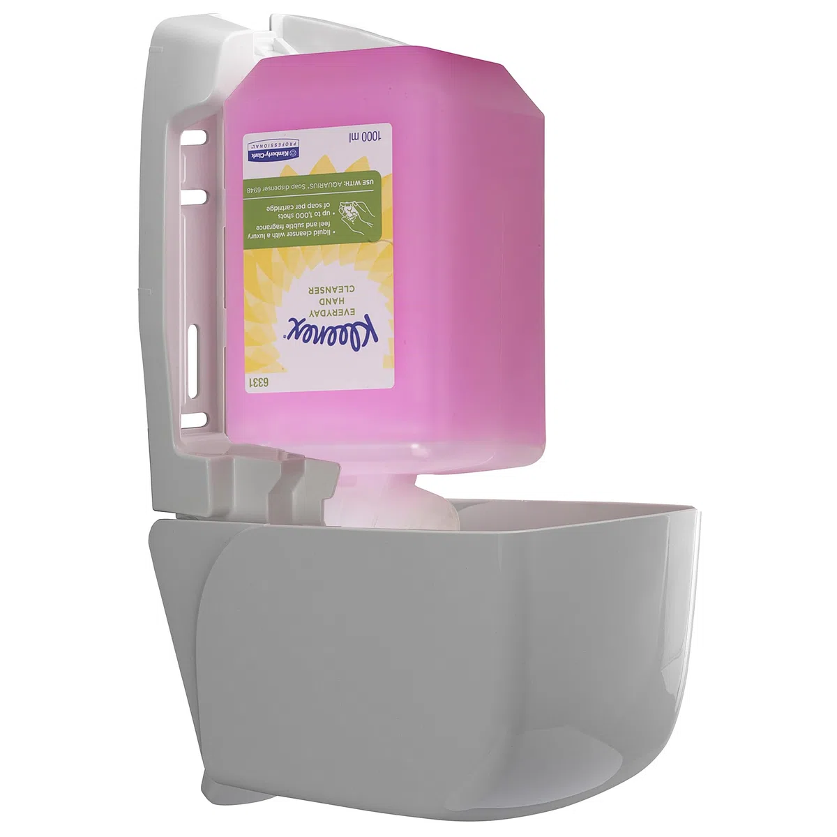 Kleenex Jabón de Manos Líquido 6331, Color Rosa, Perfumado, 6 Recambios x 1 Litro (6 total)