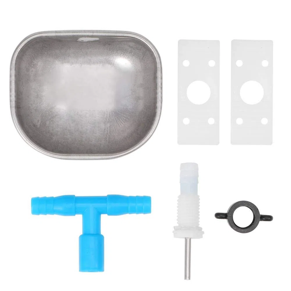5Pcs Alimentador de Agua Acero Inoxidable Bebedero de Conejo automático Bebedero Pezón Bebedero Granja Ganadería Accesorio para Beber(Big)