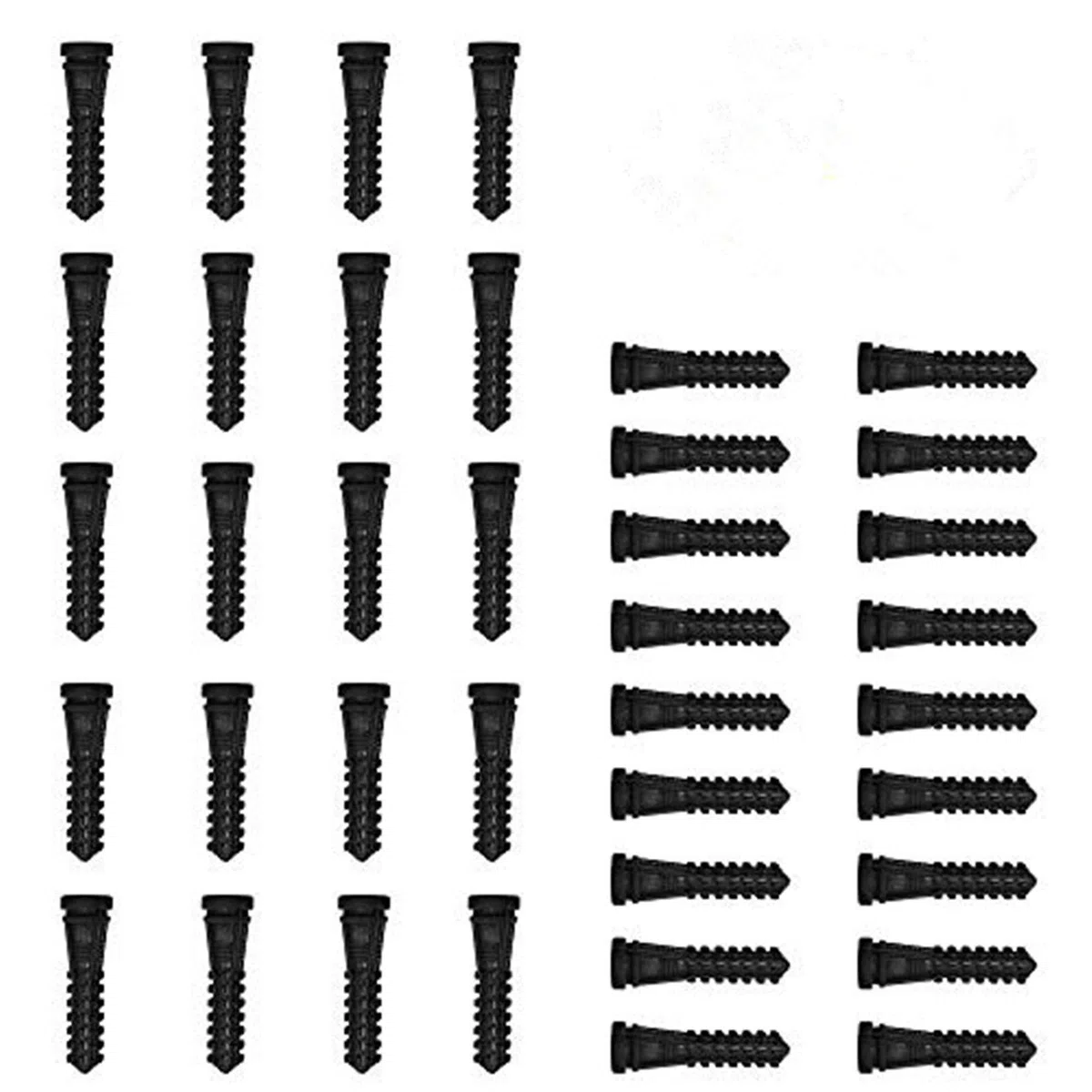 50 PCS Nuevo empaquetado Dedos para Plucker máquina del retiro de Plumas de Pato Pato de Goma Dedos de Goma desplumadora