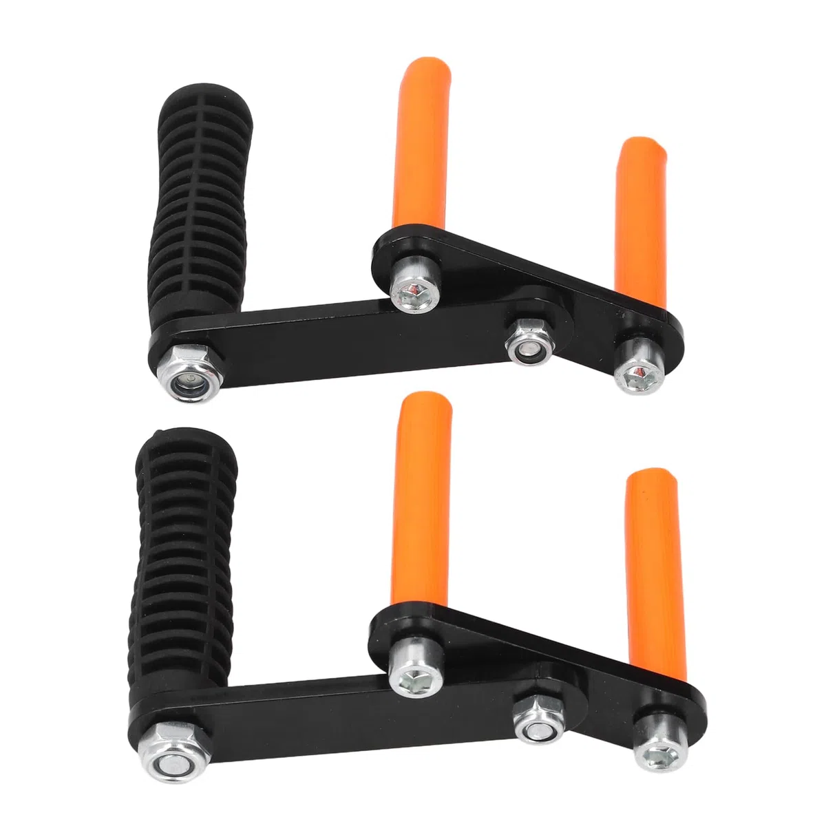 FTVOGUE Carrier de Paneles de Madera de Madera de 2 Piezas Levantador de Lámina de Metal de Servicio Pesado con Holgazanería de Paneles de Yeso Ergonómicos Ajustables para Puertas de