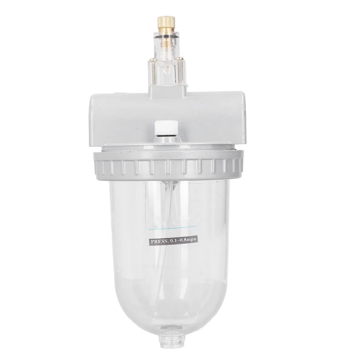 Lubricador Atomizado para Compresor de Aire Lubricador de Aceite Compresor de Aire Compresor Lubricador Atomizado, Lubricadores Neumáticos de Copa Transparente (QIU-25)