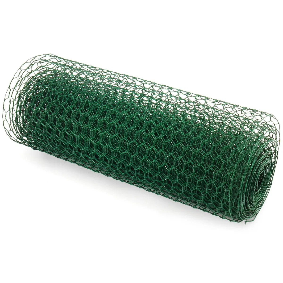 KEILEOHO Rollo de Malla Metálica para Gallinero Verde de 40 cm x 6 m, Rollo de Malla de Alambre para Pollos, Red de Alambre para Pollos para Proyectos de Manualidades, Decoración de Jardinería