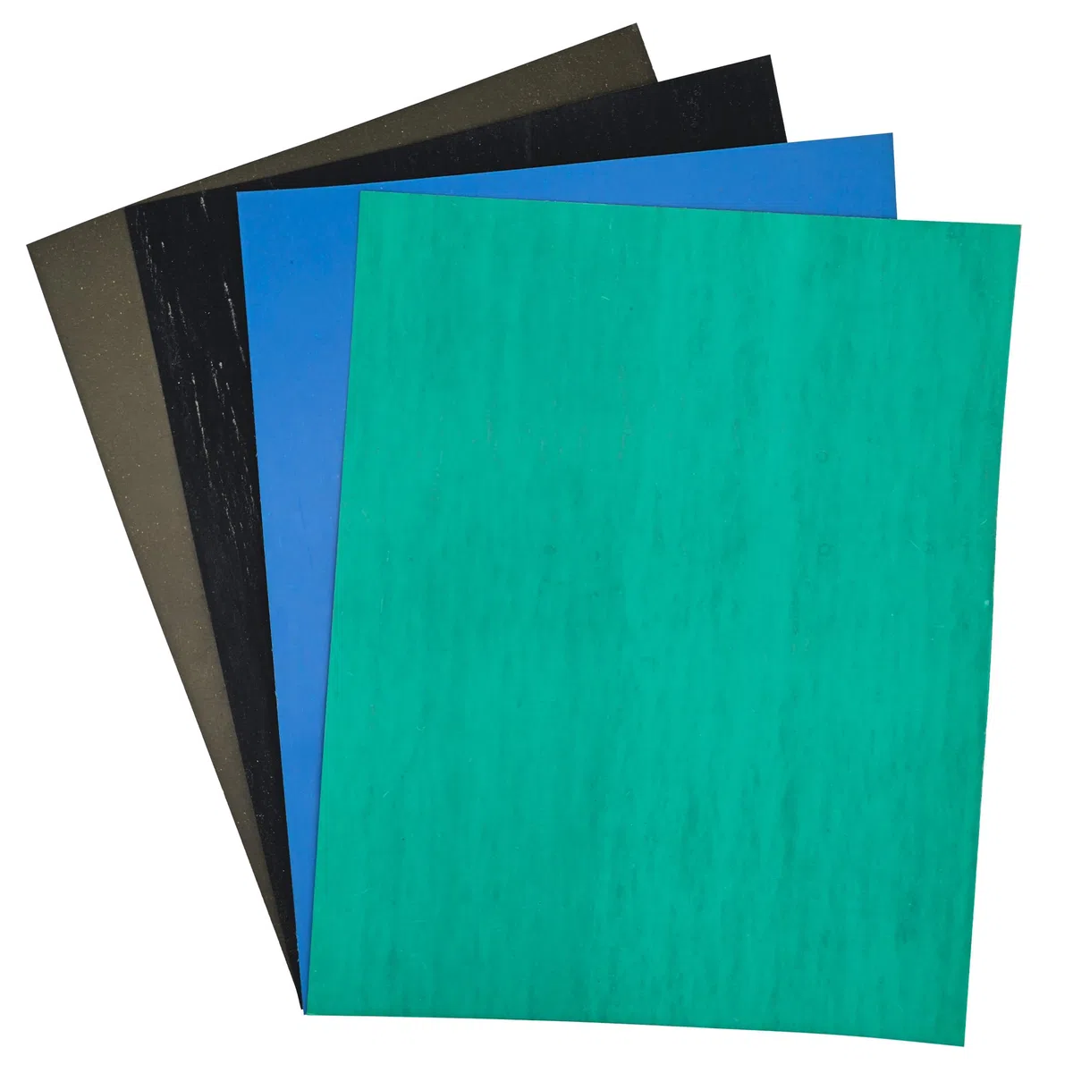 Material para fabricación de juntas de caucho sin amianto y corcho, lámina de papel para motores pequeños de gasolina, diésel y aceite, bricolaje, reconstrucción y sellado, 4 piezas