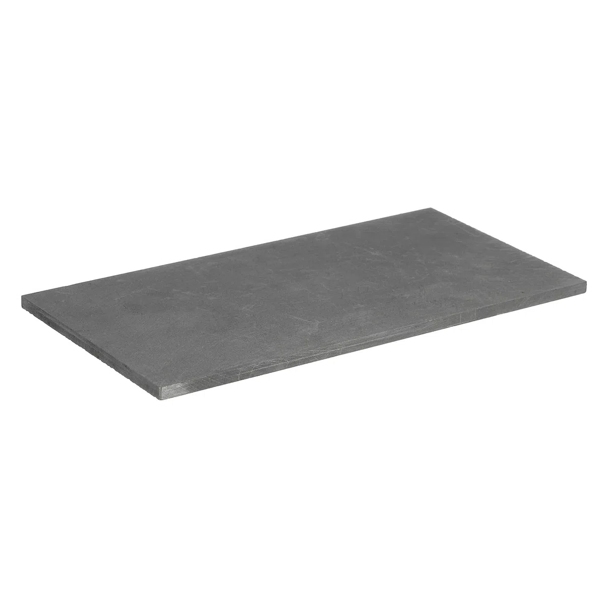 sourcing map Grafito Bloque Lingote Rectángulo Grafito Electrodo Placa Tablero 200x100x5mm para Fusión Fundición, Electrólisis Galvanizado