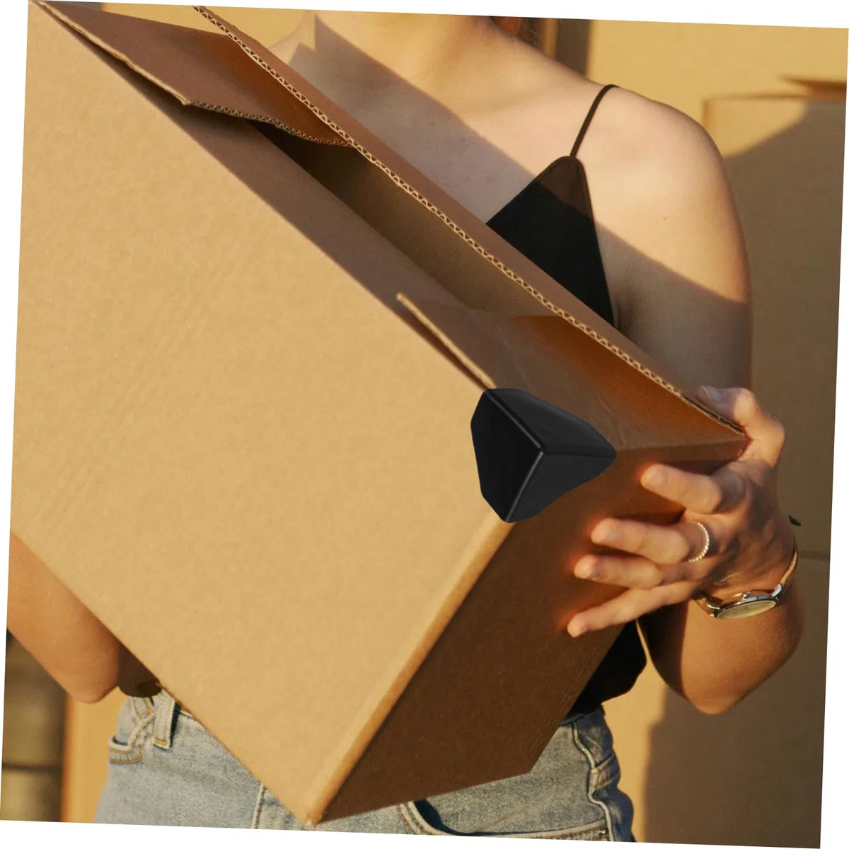 100piezas Protectores De Bordes Para Cajas y Muebles Duraderos y Adaptables Unidades