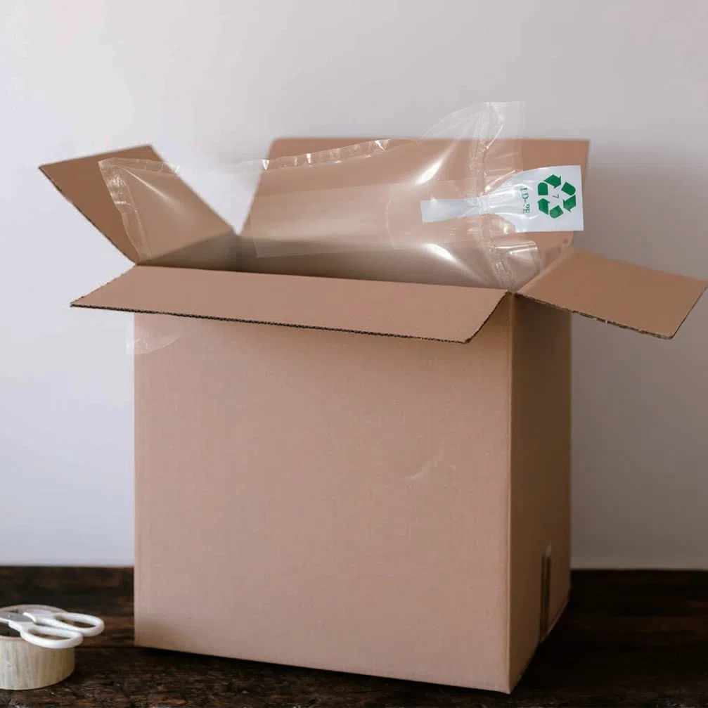 STOBOK 100 Piezas Bolsa Hinchable Antipresión Cojín Inflable De Aire Almohadas Inflables De Aire De Columna De Aire Botella De Burbujas Colchón De Aire PE Película