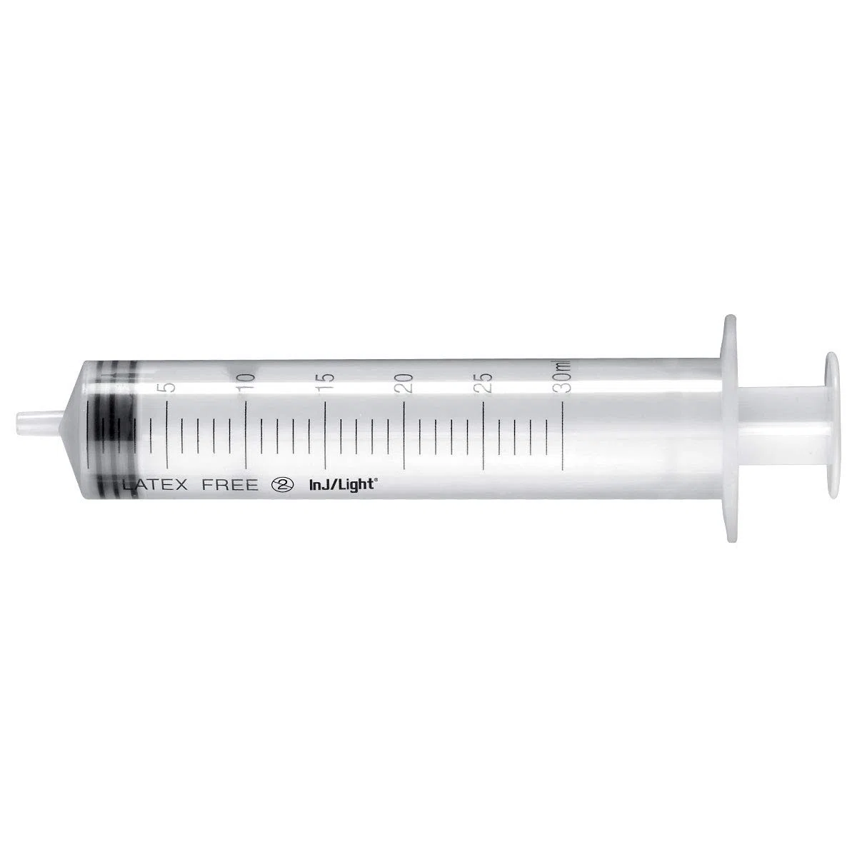 Rays - Inj/Light Jeringas Hipodérmicas Sin Aguja, Cono Luer Excéntrico, Estéril, Desechable, Sin Látex, Volumen 10 Ml, Envase De 100 Uds.