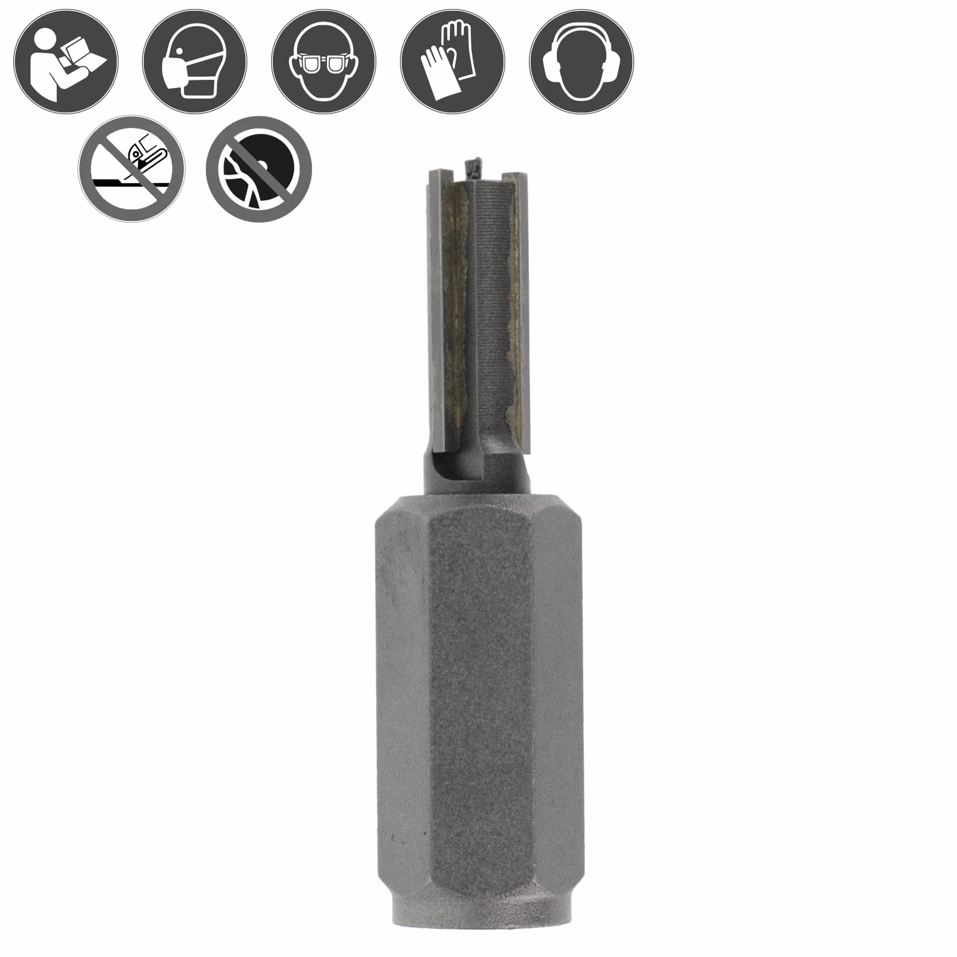 PRODIAMANT Fresa de metal duro 10 mm para amoladora angular Fresa de metal duro con rosca M14