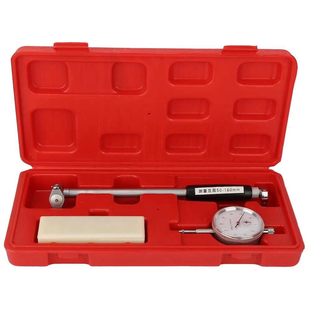 Dial Bore Gauge 50 – 160 mm Indicador graduada Juego de Herramientas 0,01 mm graduierungen