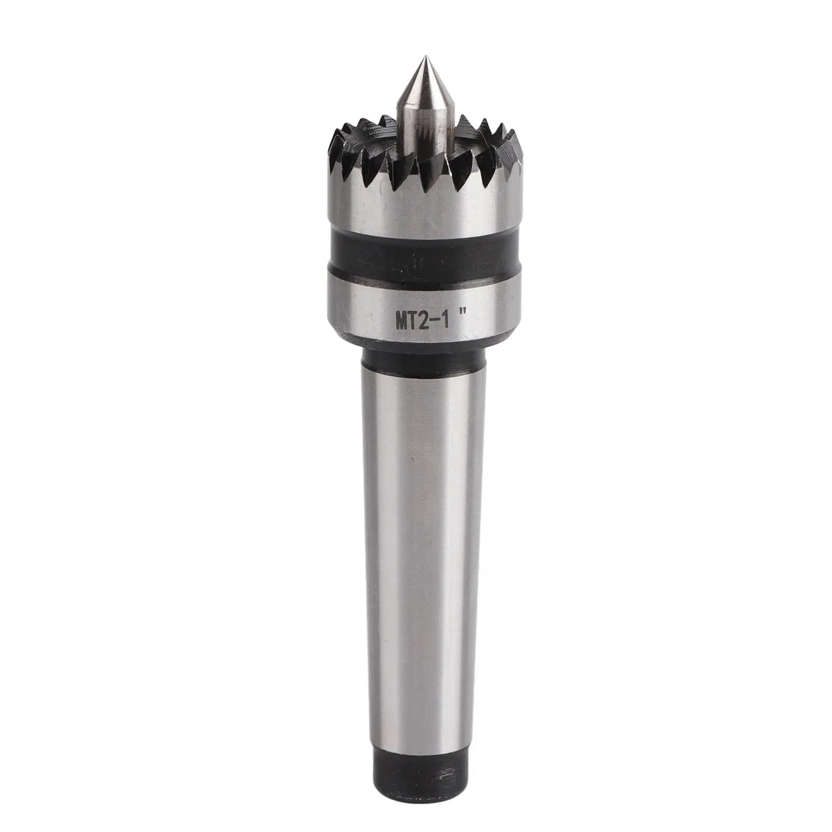 Torno de Madera MT2 Tailstock Center Heavy-Duty Live Bearing Metal Rotating Spindle Tool for Wood Lathe Machine Adjustable Live Center for Metalworking Woodturning Projects