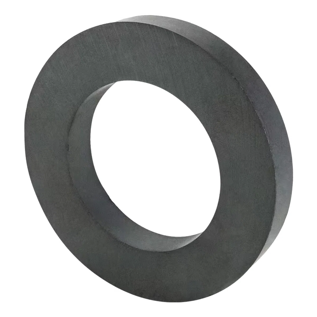 Magnetos cerámicos de anillo de gran tamaño, orificios de cinta magnética de anillo de ferrita industrial para experimentos científicos - OD100mm xID60mm x15mm (1pcs)