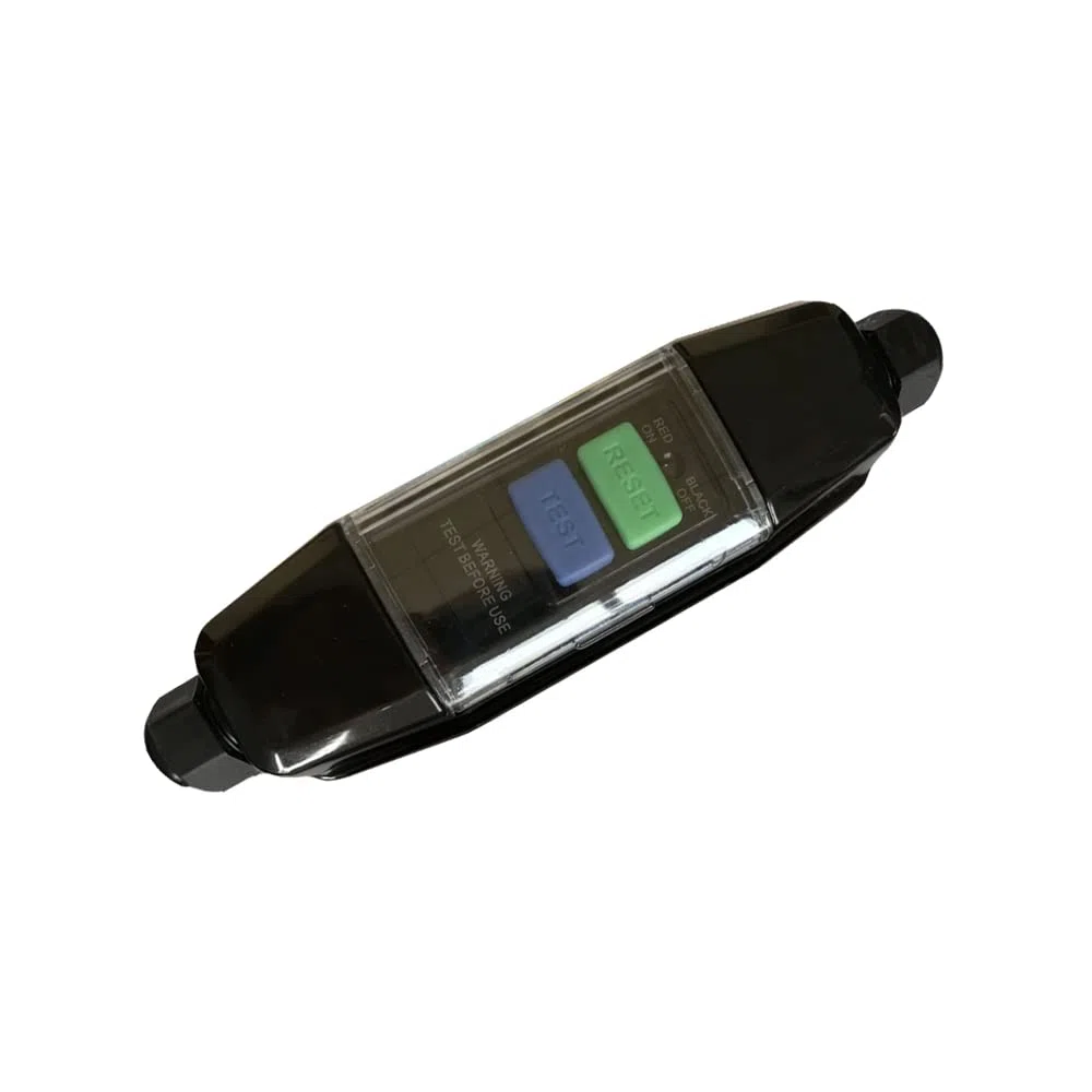 Interruptor de corriente residual en línea Protector de fugas para dispositivos de exterior Herramientas eléctricas de jardín