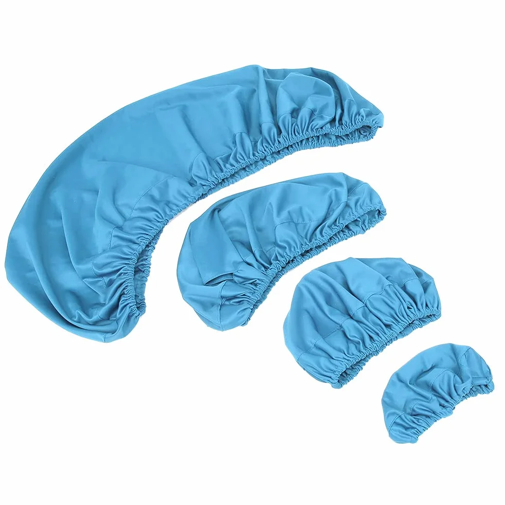 Shanrya Fda para Sillón Dental, Fda para Sillón Dental Cojín para Reposacabezas Dental Azul Conveniente Azul Claro M, L Juego de Fda para Sillón Dental de Tela Elástica Lavable (L, Azul Claro)