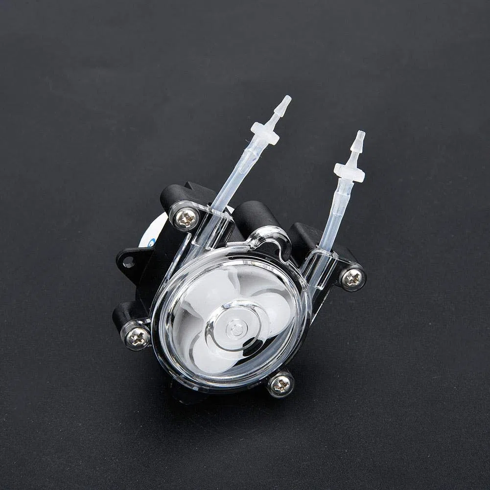 Bomba peristáltica G528, mini bomba peristáltica DC12V para bioingeniería de laboratorio Vida de servicio larga de (1 * 3)