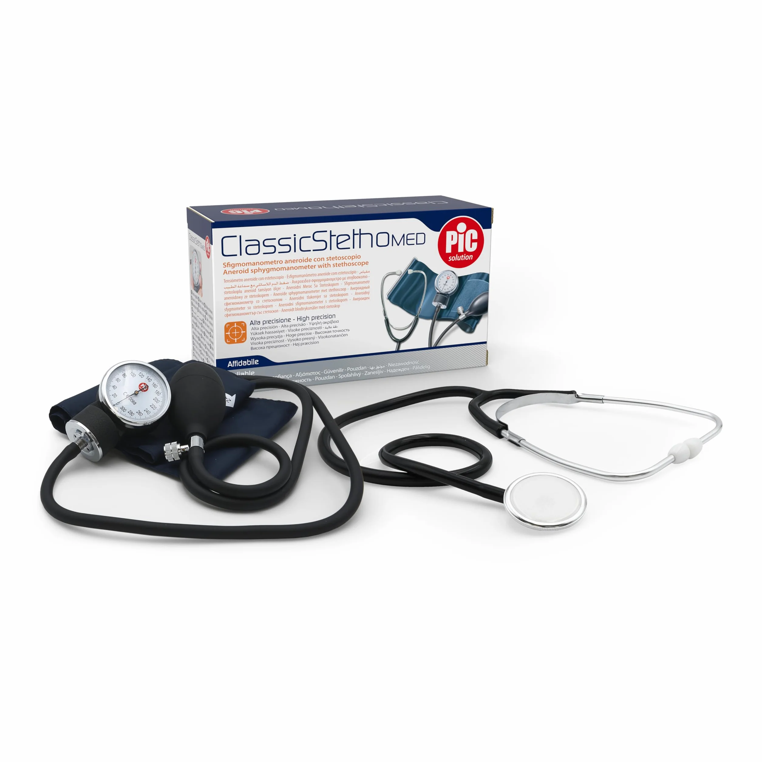 Pic Solution Classicstethomed Kit de Medidor Manual y Estetoscopio 900 g
