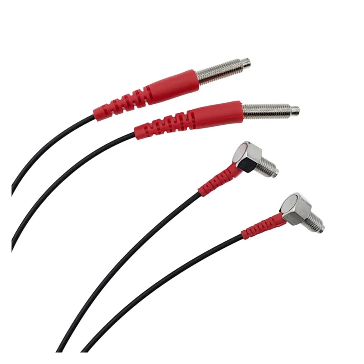 Sensor de reflexión de Fibra óptica de 1m M3 M4 M6 Interruptor de Sensor de Haz de Fibra óptica FRS-310 FRS-410 FRS-610 (Color : FT-410-TZ)
