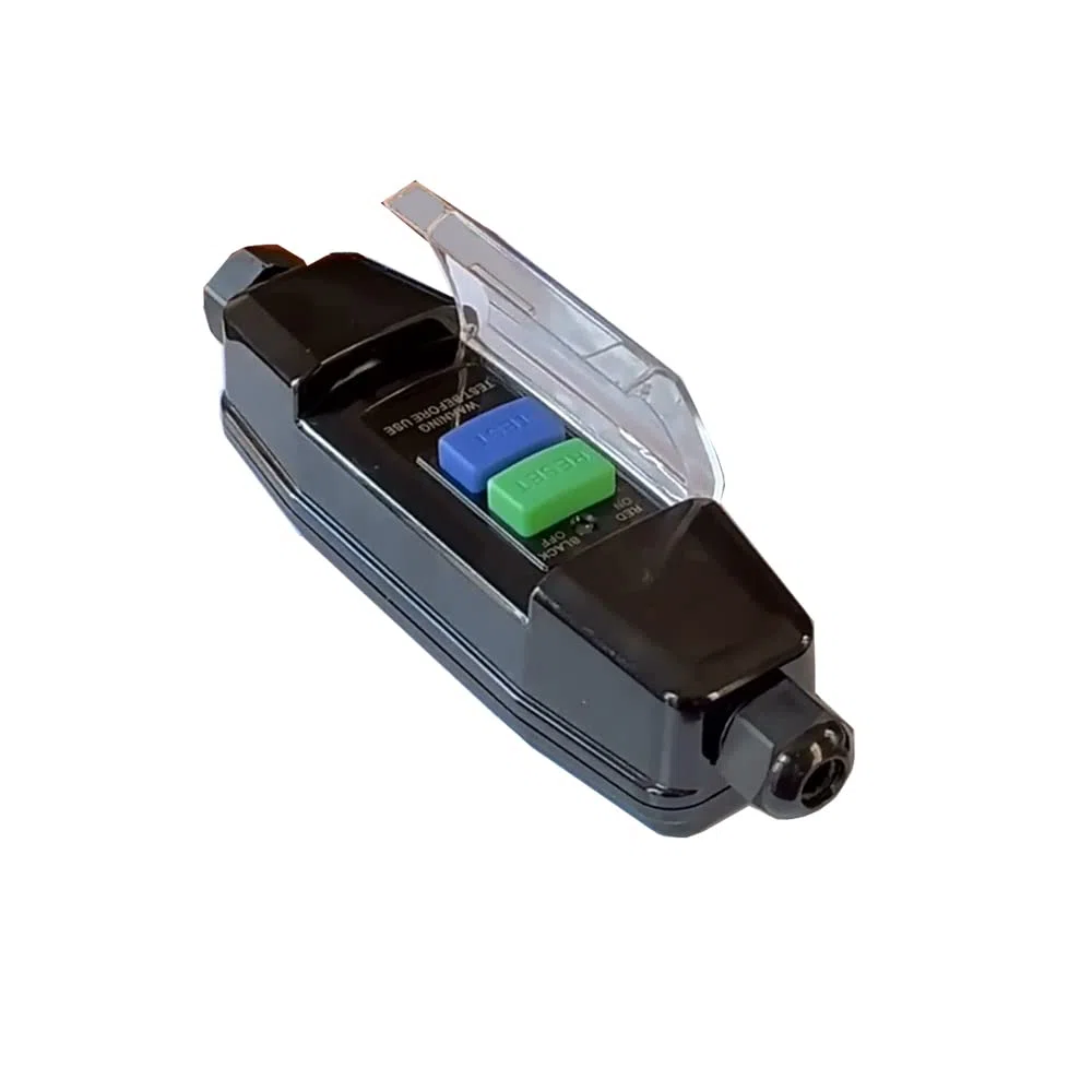Interruptor de corriente residual en línea Protector de fugas para dispositivos de exterior Herramientas eléctricas de jardín