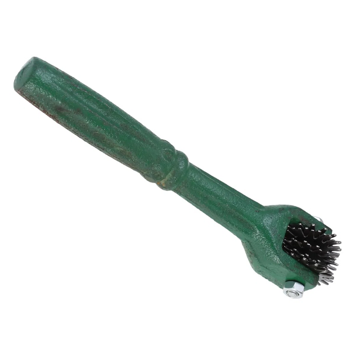 Soporte para Muelas Abrasivas Portátil y Fácil de Usar Material Plástico y Metal para Rueda de Amoladora de Banco Verde