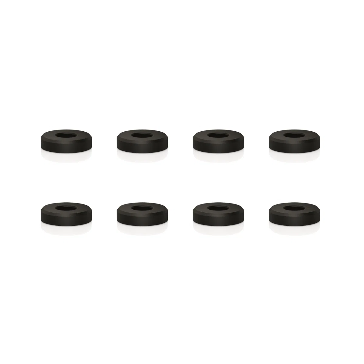 VIABLUE Absorber Soft Pads UFO Bottom * Ø 30 * Altura 7,4 mm * 8 unidades/Set * Amortiguador de resonancia * Amortiguador de choque * Amortiguador de vibraciones