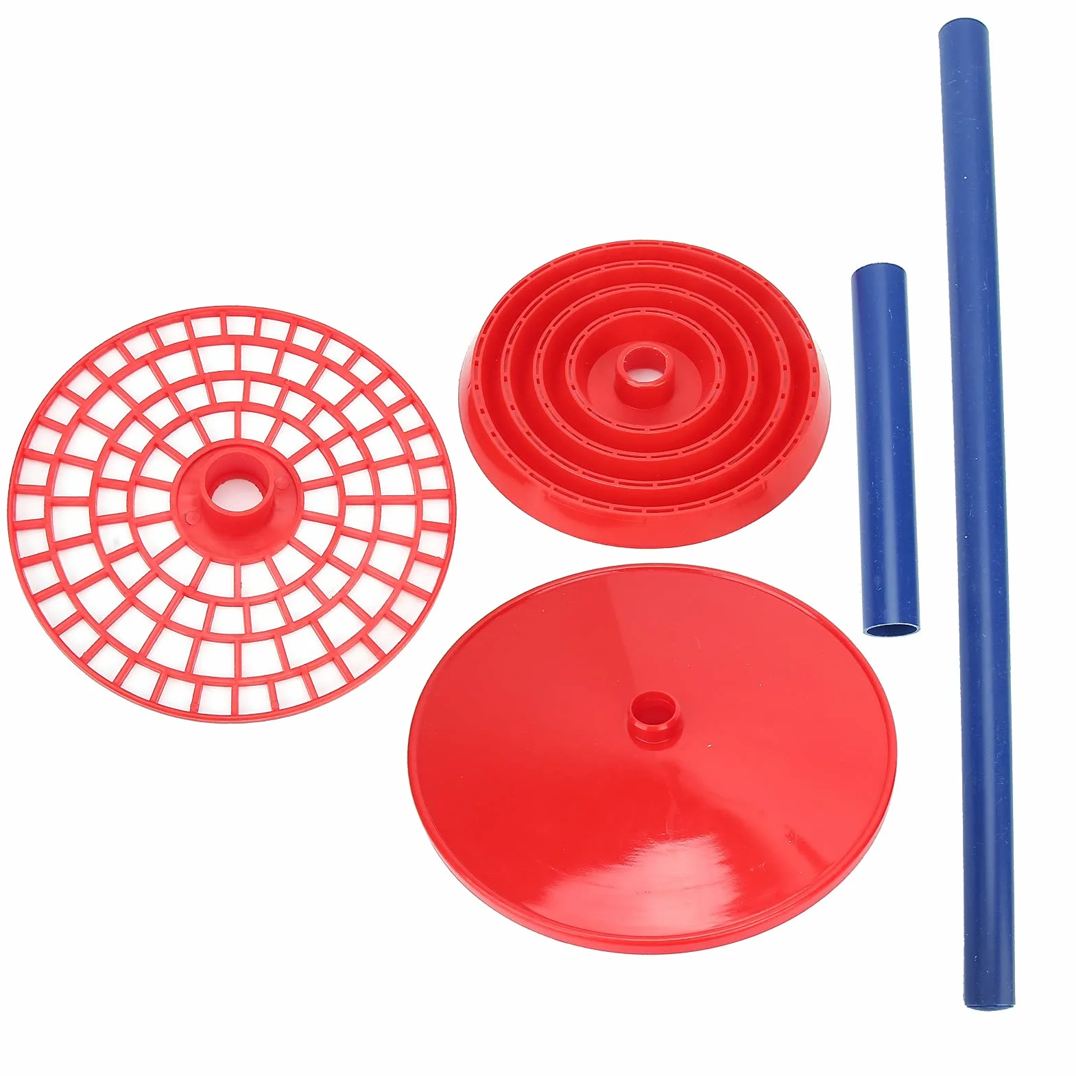 Soporte para pipetas, Rojo Soporte para pipetas Soporte para pipetas de Laboratorio Soporte para pipetas de 98 Agujeros Soporte para pipetas de 18,3 x 9,1 Pulgadas Soporte de pipetas de