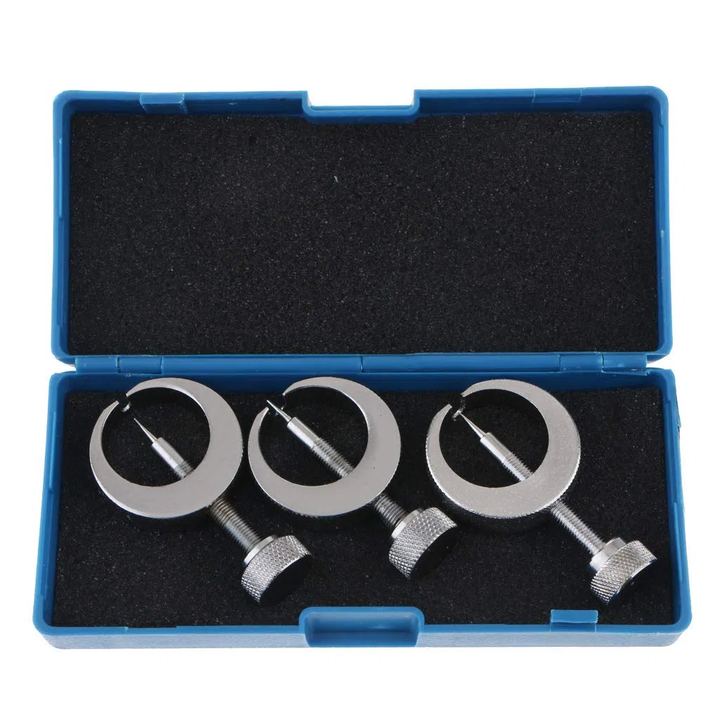 3 extractores de punta de aguja de calibre de medición (0,7 – 1,2 mm) – Herramienta de reparación para medidor de palanca, micrómetros, medidor de presión, calibrador de dial