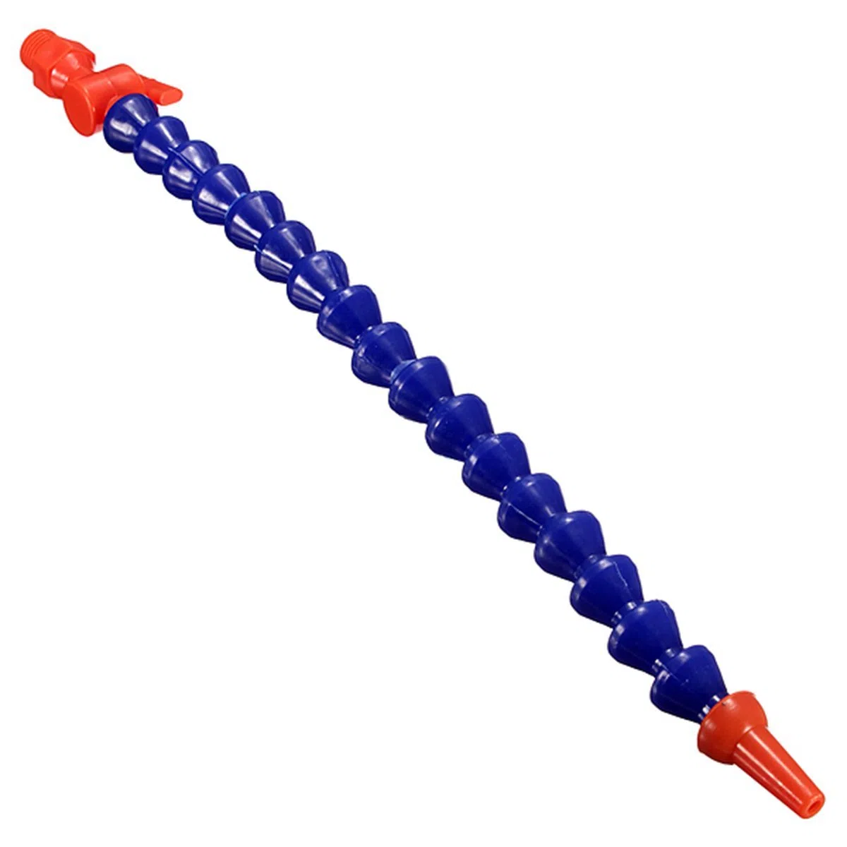 1 pieza de plástico flexible agua aceite refrigerante manguera redonda boquilla con interruptor válvula 300mm