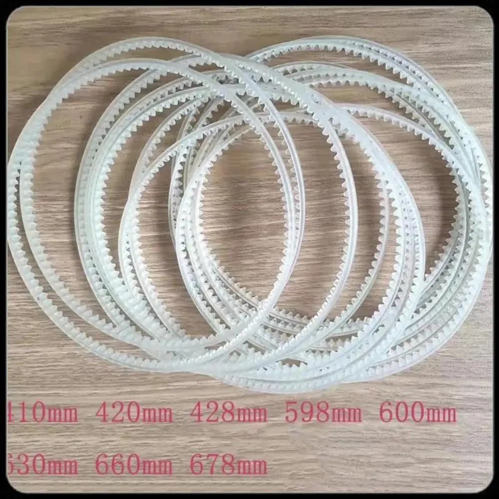 10 unids/Set Correa de Engranaje Correa Dentada 410mm 420mm 428mm 598mm 600mm 630mm 660mm 960mm 980mm for sellador de Banda de máquina de Sellado Continuo FR FRM(630x5MM)