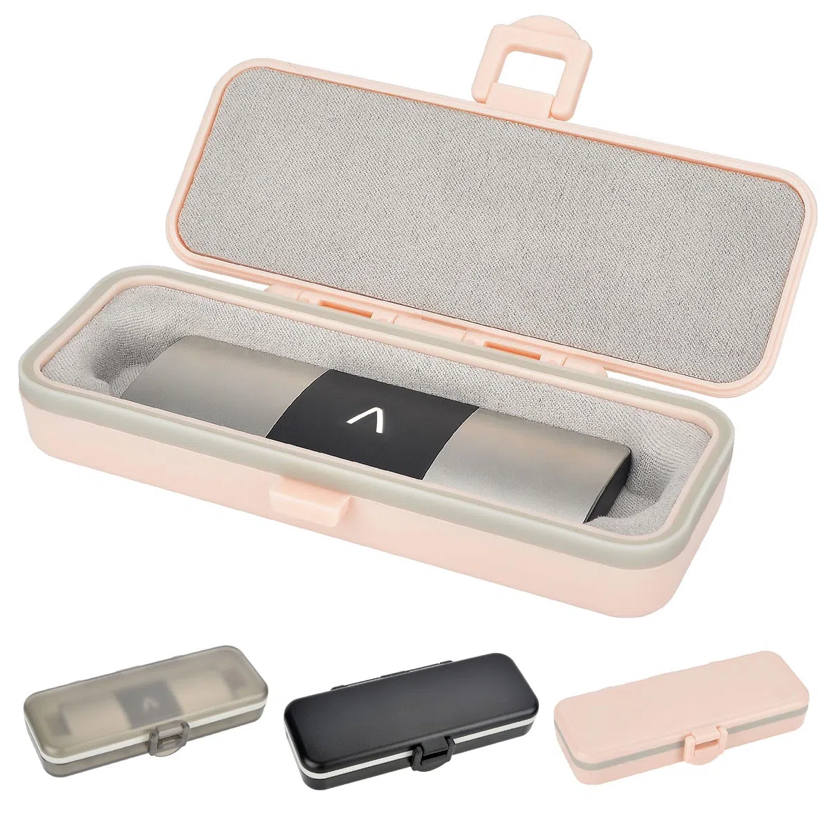 iGuerburn Funda rígida para AliveCor KardiaMobile 6 Lead Personal ECG, monitor de corazón, funda para KardiaMobile 6L ECG (rosa)